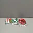 FECEDY Merry Christmas Banner Paper Fan Flower Circle Confetti Dots Hanging Garlandand Swirl Streamers Christmas Tree Christmas Snowman God Tang for Christmas Party Decoration