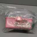 SMILESSKIDDO Arts Craft Supplies for Kids - 1400+ PCS Toddler DIY Craft Art Supply Set, Portable 3 Layered Folding Storage Box School Craft Projects - Gifts for Girls Ages 4-8, 8-12, Pink