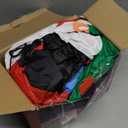 7 FT Christmas Inflatable Candy House with Santa Claus, Tree & Gift Box, Built-in LED Lights, Outdoor Blow Up Yard Decoration for Holiday Lawn Garden Party