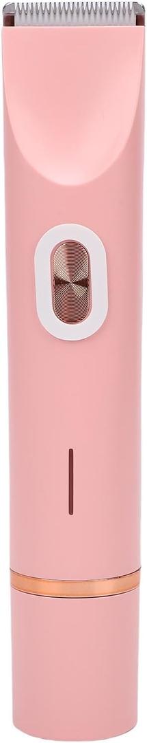 JTLB Electric Bikini Hair Trimmer USB Rechargeable IPX7 Water Proof Dual Head Hair Trimmer for Underarms Legs Arms Face (Pink) JTLB Electric Bikini Hair Trimmer USB Rechargeable IPX7 Water Proof Dual Head Hair Trimmer for Underarms Legs Arms Face (Pink)