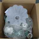 Creative Lily of The Valley 2 Heads Flowers Lily Floor Lamp Living Room Sofa Side Bedroom Bedside Flower Floor Lamp (2heads)