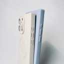 Designed for iPhone 15 Pro Case Silicone Compatible with Magsafe, Camera Lens Protector, Military Grade Shockproof Protective, Rectangle Magnetic Phone Case for iPhone 15 Pro White