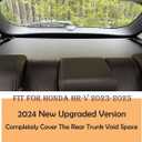 Cargo Cover Fit for Honda HR-V 2023 2024 2025 2026 No Gap Rear Trunk Cover Trunk Security Cover Shielding Shade Privacy Screen Cover Retractable Honda HRV Cargo Cover 2023 2024 2025 2026