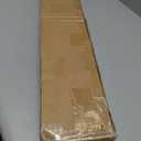 LazBlinds No Drill Bamboo Roman Shades, 46.5" W x 64" H, Malay Walnut