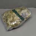 trytuny 50pcs Glitter Poinsettia Christmas Ornaments, Artificial Flowers with Clips Stems for DIY Wreath Making, Holiday Home Party Decorations, Indoor Use (Gold)