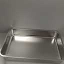 23.5''x15.5''x4''roasting Pan Stainless Steel Turkey Roasting Pan Extra Large Thickened Baking Tray with Handle for Christmas Thanksgiving Oven Turkey Roasts Multilayer Lasagna Baked Goods