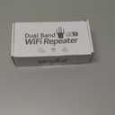 12880 Sq.Ft Range WiFi Extender Signal Booster Dual Band 5GHz/2.4GHz, 105-Device Compatibility, Simple Installation, WiFi Extender