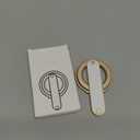 2nd Gen for Magsafe Phone Grip for iPhone - Strong Dual-Sided Magnetic Phone Ring Holder - Detachable, Comfortable Finger Loop Stand for iPhone 17 Pro Max 16 15/14/13/12 Series (Gold)