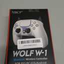 Wireless Controller for PS5, Compatible with PlayStation 5 /PS5 Pro/Slim/PC, with Hall Effect Joysticks, Back Paddles & Macro, Bluetooth 5.0, Turbo, Dual Vibration, 6-Axis Gyro, RGB Ring, 1000mAh, 3.5mm Audio Jack, PS5 Pro Controller Gamepad with Speaker