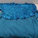 GRACE KARIN Mother of Bride Dresses 2025, 3/4 Sleeve Sequin Dress Maxi, Elegant Wedding Guest Dress Formal Cocktail (Large, Teal Blue)