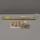 Closet Rod, 17 to 28 Inch Heavy Duty Adjustable Metal Clothing Rack for Hanging Clothes, Closet Poles for Wardrobes, Laundry, Durable Steel, GoldUpgraded Extra Strong