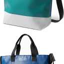 ORILUME Reusable Lunch Bag Insulated Grocery Bag, Heavy Duty Waterproof Cooler Bag with Zipper for Frozen Foods, Durable Cold Storage Bag for Easy Transport，1 Pack