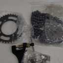 428 Chain 37 Tooth Rear Sprocket 76mm Front 16 Toothe 17mm with Chain Breaker for Chinese 50cc-190cc Pit Dirt Trail Quad Motor Bike ATV