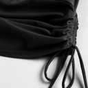 ZAFUL Women Swimdress with Bikini Briefs 2 Piece Tankini Swimsuits Ruched Bathing Suits (XXL)