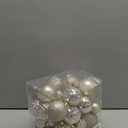 Christmas Balls Ornaments -36pcs Shatterproof Christmas Tree Decorations with Hanging Loop for Xmas Tree Wedding Holiday Party Home Decor,6 Styles in 3 Sizes(Champagne Gold)