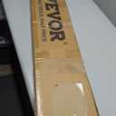 VEVOR Gutter Guard, 6 inch Width, Aluminum Leaf Filter DIY Gutter Cover, 26 PCS 104 ft Total Length, 0.157'' Hole Diameter & 0.02'' Thick Fits Any Roof or Gutter Type