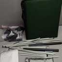 100% Waterproof Heated Cat House for Outdoor Cat with Safe Escape Door, Cat Bed Weatherproof Cat Shelter Kitty with Cat Heating Pad, Insulated Warm House for Feral Cat(Green, 24"x16"x20.2")