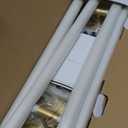 Battery Operated Wall Sconces Set of Two: Dimmable Wireless Wall Lights with Remote, 31-inch LED Rechargeable Sconces, 360 Lighting Wall Scone Decor for TV, Mirror, Bedroom, Living Room(Gold) (2Pack)