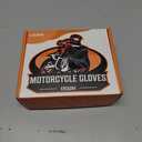 COFIT Motorcycle Gloves for Men and Women, Full Finger Touchscreen Motorbike Gloves for BMX ATV MTB Riding, Road Racing, Cycling, Climbing, Motocross - Black M