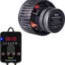 hygger Adjustable Flow Aquarium Wave Maker 24/7 Mode DC Quiet Magnetic Powerhead Fish Tank Wavemaker with Controller, Protective Guard for Freshwater Saltwater Coral Reef Tank 1500 GPH