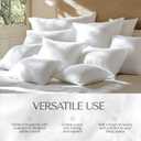 Bryar Wolf 12" x 20" Exclusive Designer Pillow - Premium Gray Duck Feather and White Goose Down, 233 Thread Count 100% Cotton Fabric, Made in USA - The Ultimate in Luxury Comfort