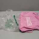 adidas Alliance Sackpack  Drawstring Backpack for Sports, Small Gym Bag (One Size, Tropic Bloom/Clear Pink/3)