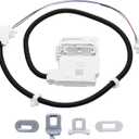 WH08X37937 WH08X32657 Washer Lid Lock Kit for GE GTW220ACK7WW GTW335ASN2WW GTW465ASN2WW GTW465ASN3WW GTW465ASN9WW HTW240ASK6WS, With Wire Harness, Lock Strike, Lock Bezel, Replace 4963152 AP7033485