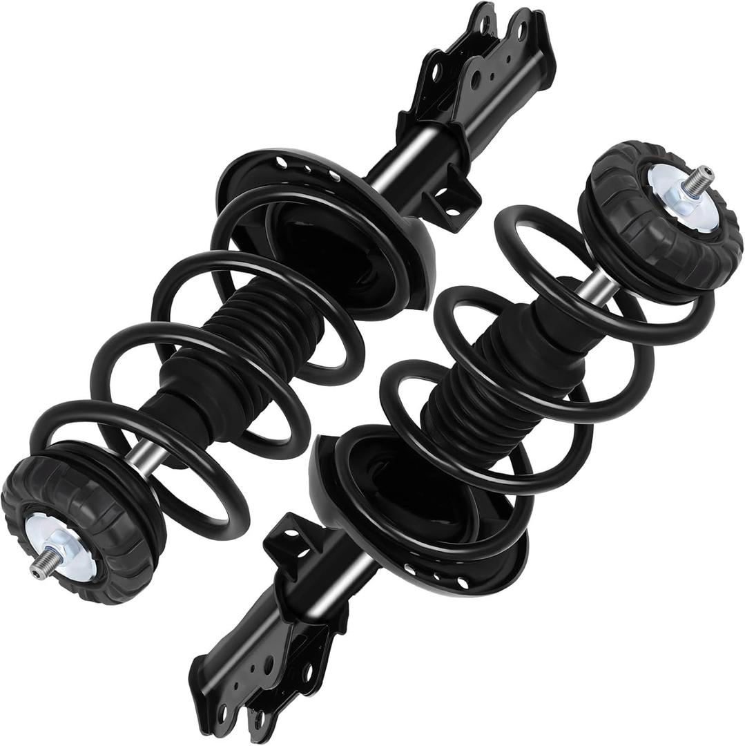 Cciyu Front Complete Struts shock and Struts Fits for 2010 2011 2012 2013 2014 2015 2016 for Cadillac SRX 172909 Quick Struts Assembly -2PCS