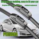 OEM Quality Front Wiper Blades, Replacement for 2016-2021 Honda Civic,2012-2017 Toyota Camry,2011-2021 Hyundai Sonata,OE Original Style (26 Inch + 18 Inch Front Wiper Blades)