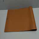 Teling 1 Pcs Leather 3 Ring Binder Holds 8.5 x 11 Inch Paper Binder Organizer Vintage Faux Leather Portfolio Folder Planner for Office Home Document Photo Diary Supplies (Antique Brown)