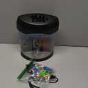 Fake Fish Tank, Aquarium Night Light, 6 Color Changing Lifelike Desk Electric Mood Lamps, Artificial Aquarium Tank with Moving Fishes, Home Decor, Gift for Kids, Adults, ADHD & Autism