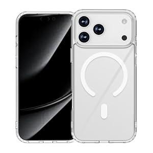 GOLDJU Magnetic for iPhone 17 Case-Waterproof, Built-in Screen & Camera Protector-IP68 Underwater Full Body 16FT Military Dropproof Shockproof Case for 17 6.3''- Black