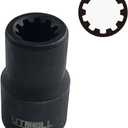 10 Point Brake Caliper Socket Brake Pad Screw Removal Tool for Audi Q7 VW Touareg Porsche