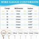 328 Feet Tarnish Resistant Copper Wires 28 Gauge Jewelry Craft Wires Beading Wire for Jewelry Making, Wire Wrapping and Crafting(Copper)