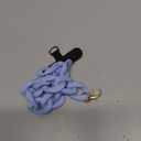 uxcell Phone Wrist Strap, 11 Inch Acrylic Cellphone Chain with Tether Tab, Hands-Free Wristlet Strap for Women Phone Case Accessories, Blue