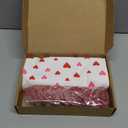 16 Pcs Valentine Napkin Rings and Valentine Cloth Napkins, Metal Heart Valentines Day Napkin Rings Holders Set of 8 & 8 Pcs Pink Red Napkins Cloth for Valentines Day Wedding Dinner Table Decor