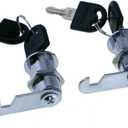 2x Cam Lock Pinball Arcade Machine Door Cabinet Toolbox Desk Drawer 20-30MM