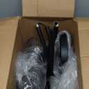 Dimmable Floor Lamp, 3 x 800LM LED Edison Bulbs Included, Farmhouse Industrial Floor Lamp Standing Tree Lamp with Elegant Teardrop Cage Tall Lamps for Living Room Bedroom Office Dining Room-Black (Matte Black-70 inches)