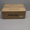 AMRUIPO 3 Lights Bathroom Light Fixtures Oil Rubbed Bronze Vanity Light with Clear Glass Shade 18in Modern Bathroom Lighting Fixtures Over Mirror for Bedroom/Living Room