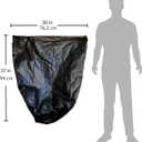 Reli. EcoStrong 16-25 Gallon Trash Bags | 200 Count Bulk | Black | Eco-Friendly | Made from Recycled Material