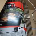 Weber Hinged Cooking Grate HeavyDuty Plated Steel with FlipUp Sides for Adding Charcoal, Fits 18" Weber Kettle Grills