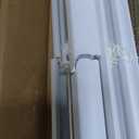 CHICOLOGY Cordless Mini Blinds for Indoor Windows, 58.75" W x 48" H, White Vinyl 1" Slats with Tilt Wand, Light Filtering to Room Darkening, Moisture-Resistant, Child-Safe, Screw-Mount Installation