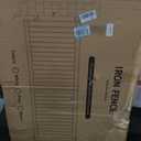45-80" Extra Wide Baby Gate for Large Openings, Metal Heavy Duty Dog Gate