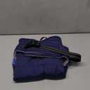 MIGOHI Dog Winter Coat - Reflective Medium Dog Snow Jacket with Thick Turtleneck,Windproof Pet Fleece Vest, Cold Weather Coat for Dogs, Snowproof for Hiking,Camping, Large,DarkBlue