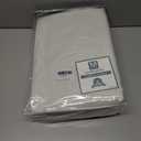 H.VERSAILTEX Farmhouse Boho Curtains for Living Room, 90% Blackout Curtain for Bedroom Energy Efficient, Linen Grommet Curtains 84 Inch Length, Burlap Textured 2 Panels, W52 x L84in, Heather Ivory