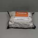 PRIMROSE Cream Ivory Curtains 90 inch for Living Room,2 Panels Drapes Blackout Rod Pocket Back Tab Window Treatment Room Darkening Thick Decorative Curtains for Bedroom