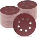 100 PCS 5 Inch Sanding Discs 320 Grit, Round Hook and Loop Sandpaper for Random Orbital Sander