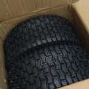 13x5.00-6 Tire and Inner Tube Set, TR-13 Straight Valve Stem, Replacement Riding Mower Front Wheel Assembly, 2 Pack