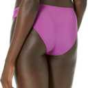 Amazon Essentials Women's Side Tab Bikini Swimsuit Bottom (Violet)
