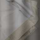 PrinceDeco Blackout Curtains for Bedroom 100% Black Out Curtains 54 Inch Long Anti Rust Grommet Thermal Insulated Drapes Privacy Protection 2 Panels Set,52" W x 54" L,Natural